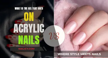 Acrylic Nails: The Clear Gel Coat Explained