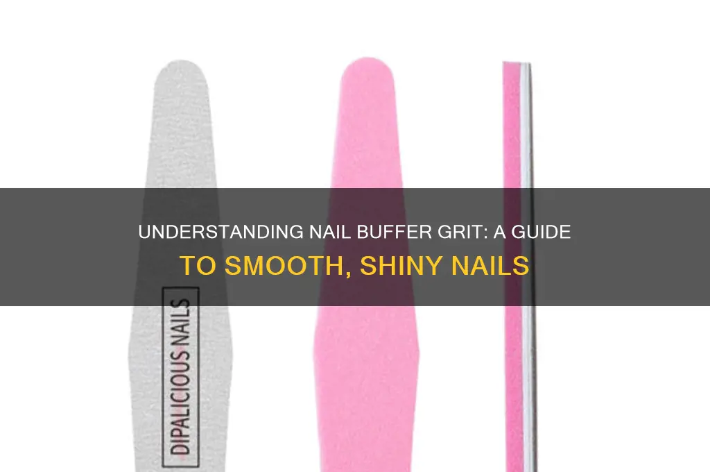 what is the grit of a nail buffer