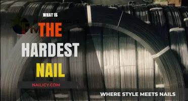 Unbreakable Strength: Discovering the World's Hardest Nail Material