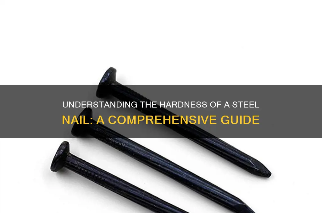 what is the hardness of a steel nail
