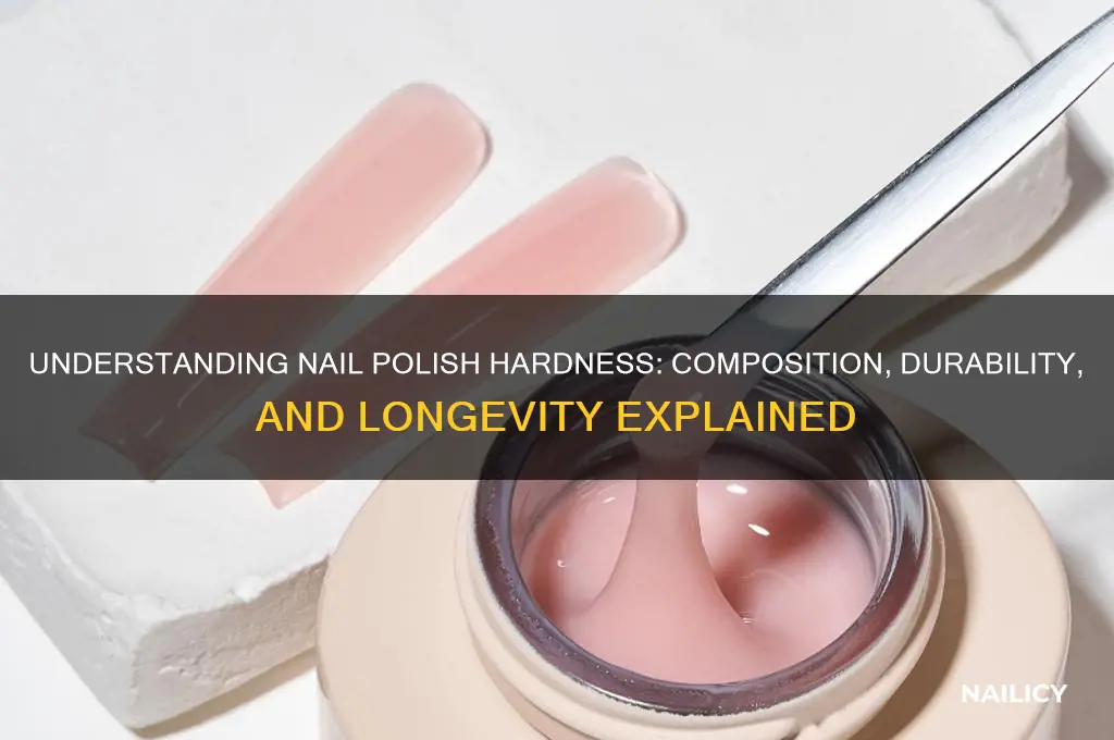 what is the hardness of nail polish