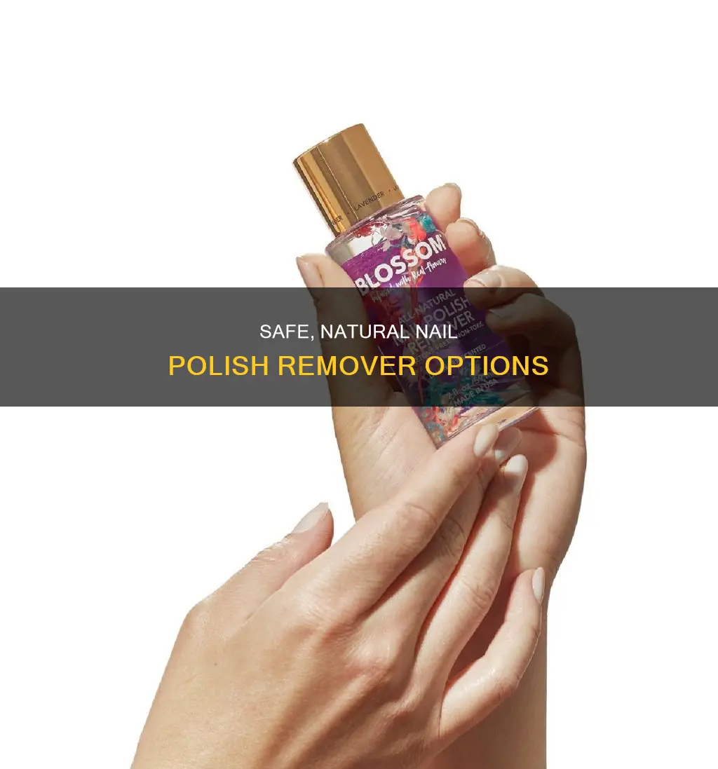 what is the healthiest nail polish remover