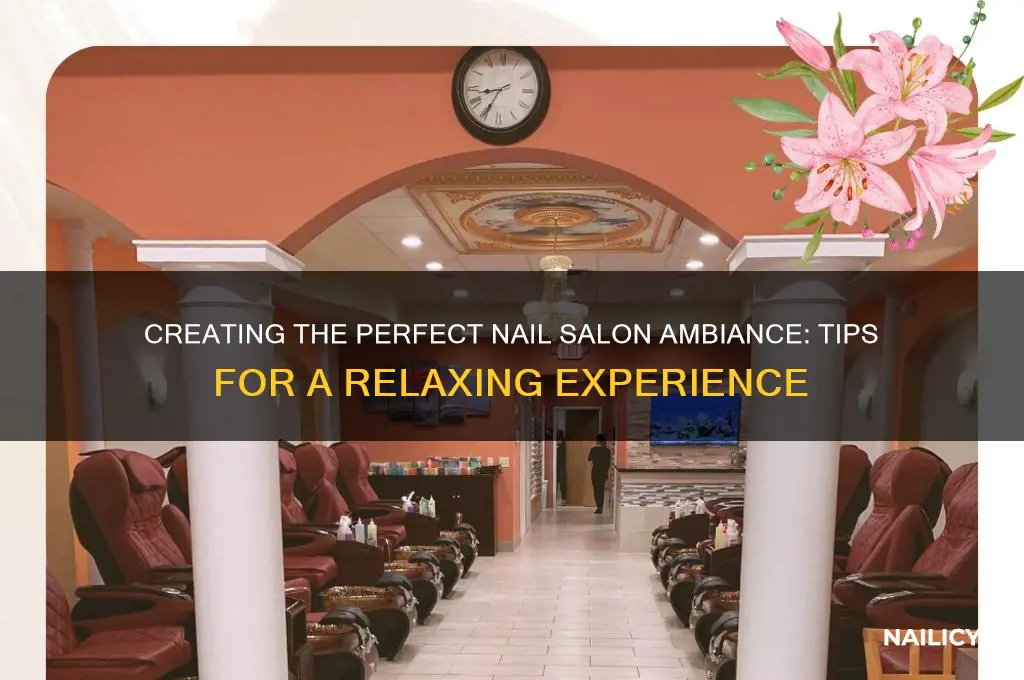 what is the ideal atmosphere for a nail salon