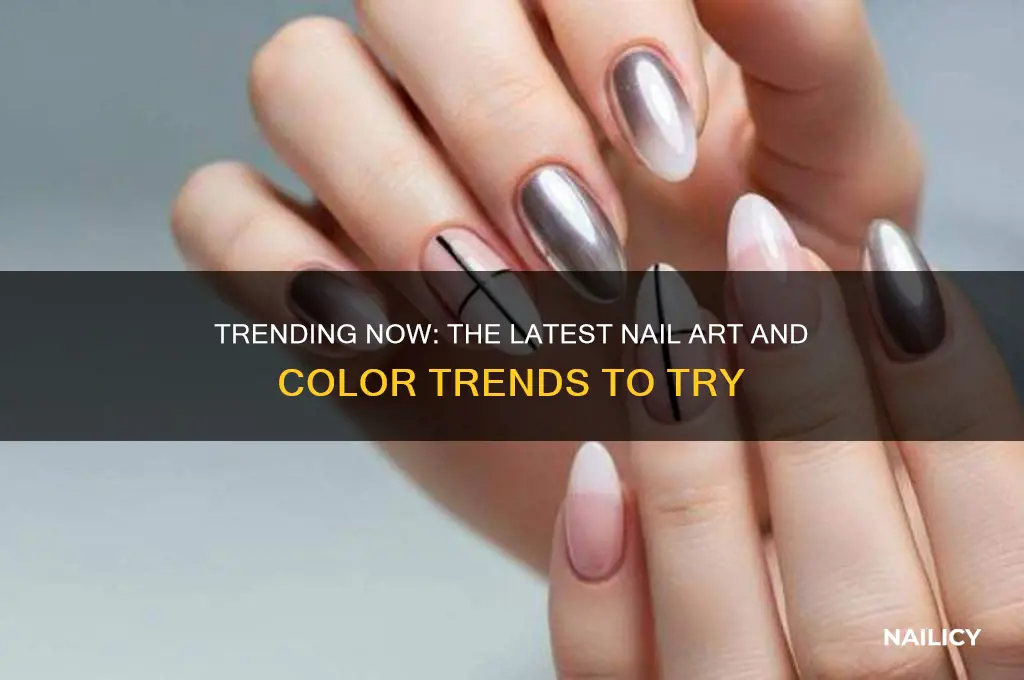 Trending Now: The Latest Nail Art And Color Trends To Try | Nailicy