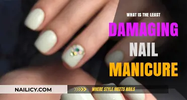 Gentle Nail Care: Discover the Least Damaging Manicure Options
