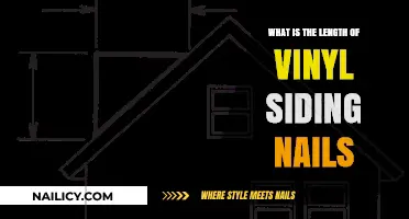 Choosing the Right Vinyl Siding Nails: Length Guide for Installation