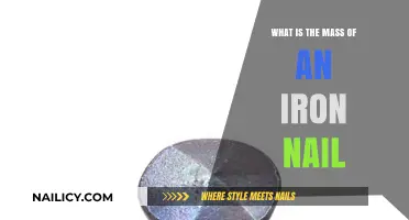 Unveiling the Weight: Understanding the Mass of an Iron Nail