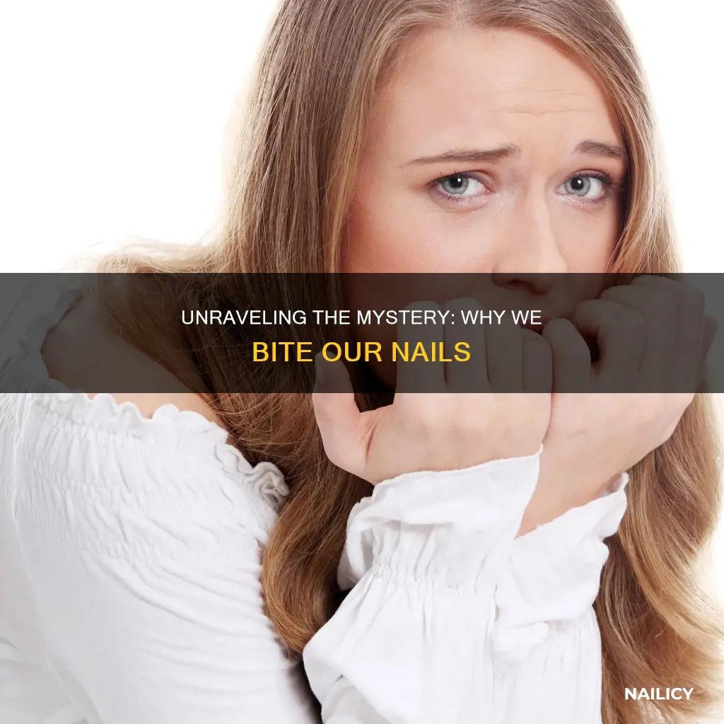 what is the meaning of bitten nails