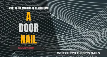 The History Behind the Phrase "Deader than a Door Nail
