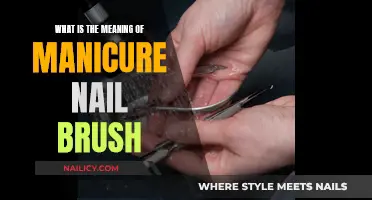 Uncover the Secrets: Manicure Nail Brush Meaning Revealed