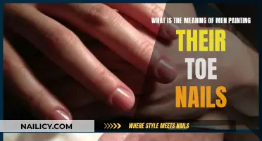 The Art of Male Toe Nail Painting: Unraveling the Mystery
