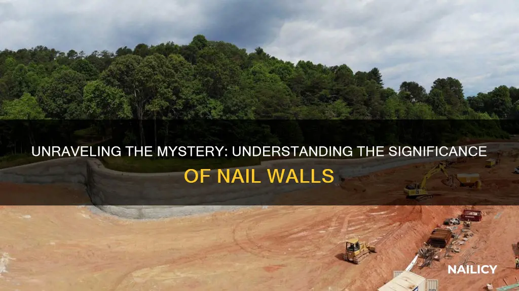 what is the meaning of nail wall