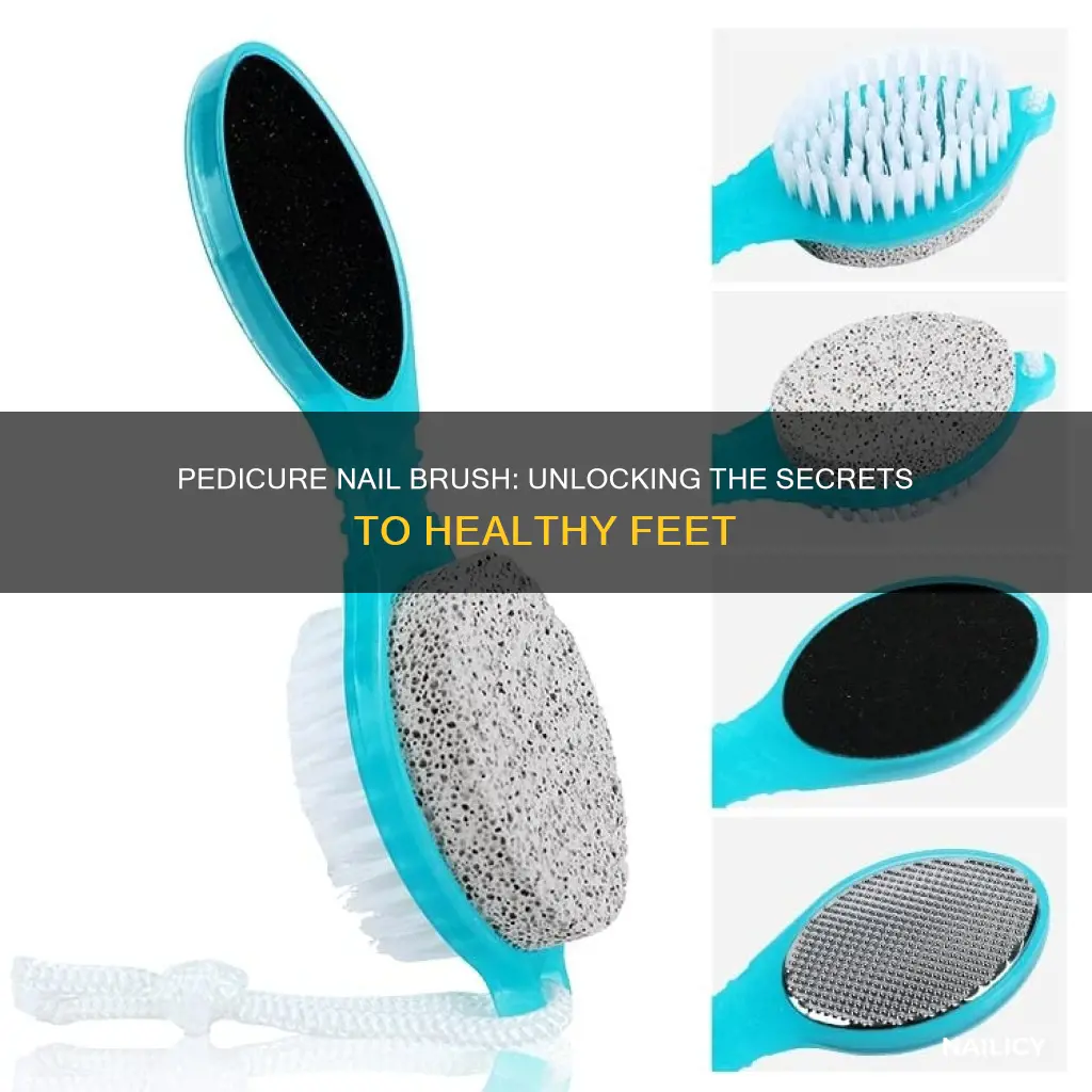 what is the meaning of pedicure nail brush