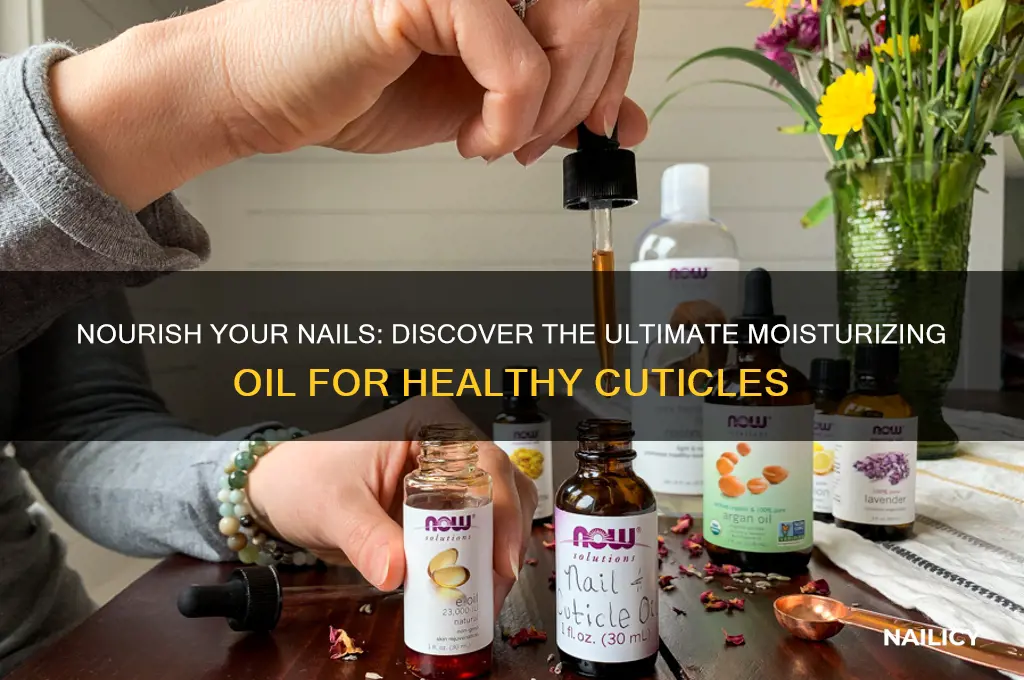 what is the most moisturizing oil for nails