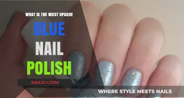 Discover the Most Opaque Blue Nail Polish for Flawless Coverage