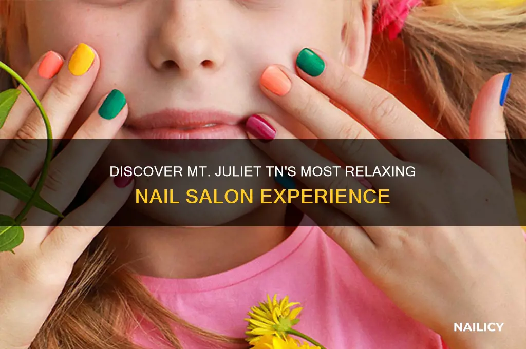 what is the most relaxing nail salon mt juliet tn