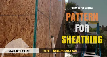 Mastering Sheathing Installation: Optimal Nailing Pattern Guide for Durability
