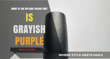 Discover the Perfect Grayish Purple OPI Nail Polish Shade