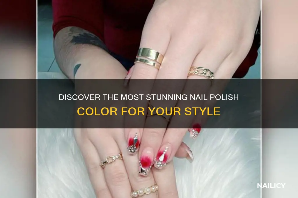 what is the prettiest nail polish color