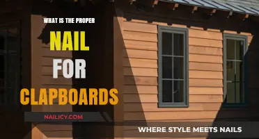 Choosing the Right Nails for Clapboard Siding: A Comprehensive Guide