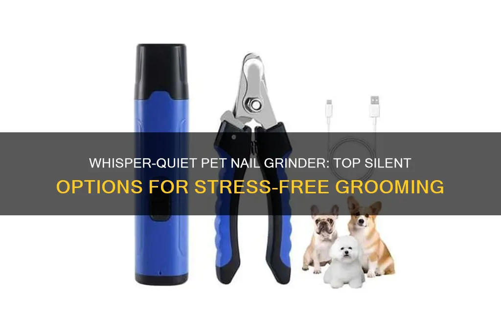 what is the quietest pet nail grinder