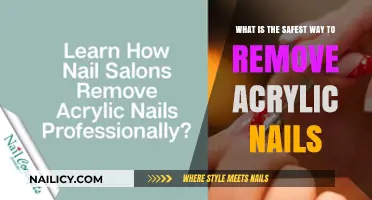 The Safest Way to Remove Acrylic Nails at Home