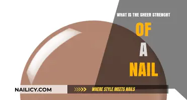 Understanding the Sheer Strength of a Nail: A Comprehensive Guide