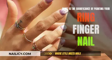 The Art of Ring Finger Nail Painting: A Fashion Statement or a Symbol of Self-Expression?