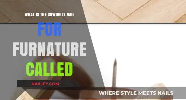 Unveiling the Mystery: The Wiggly Furniture Nail's Surprising Name
