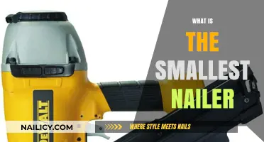 Compact Power: Exploring the Smallest Nailer for Precision Projects