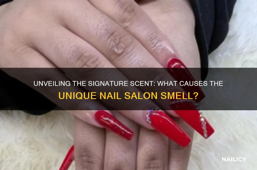 what is the smell in a nail salon