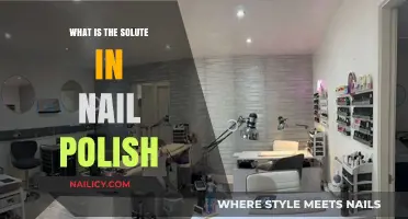 Unveiling the Solute in Nail Polish: Key Ingredients Explained