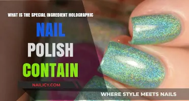 Unveiling Holographic Nail Polish: The Secret Ingredient Explained