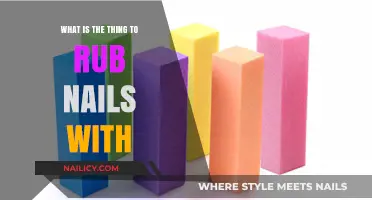 What is the Thing to Rub Nails With: A Guide to Nail Buffers