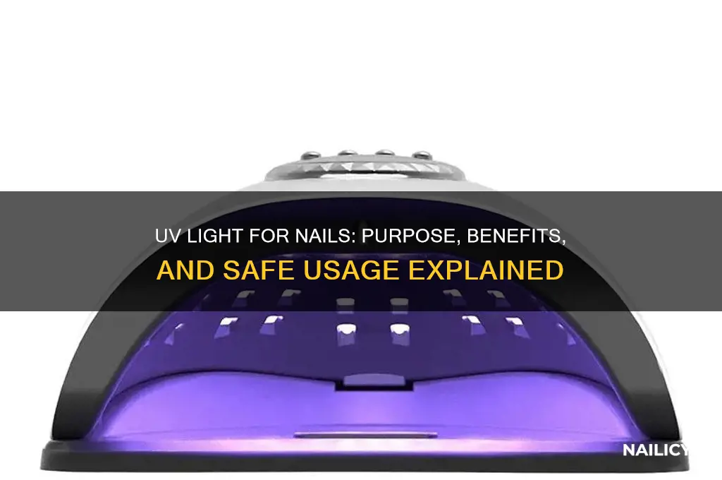 what is the uv light for nails for