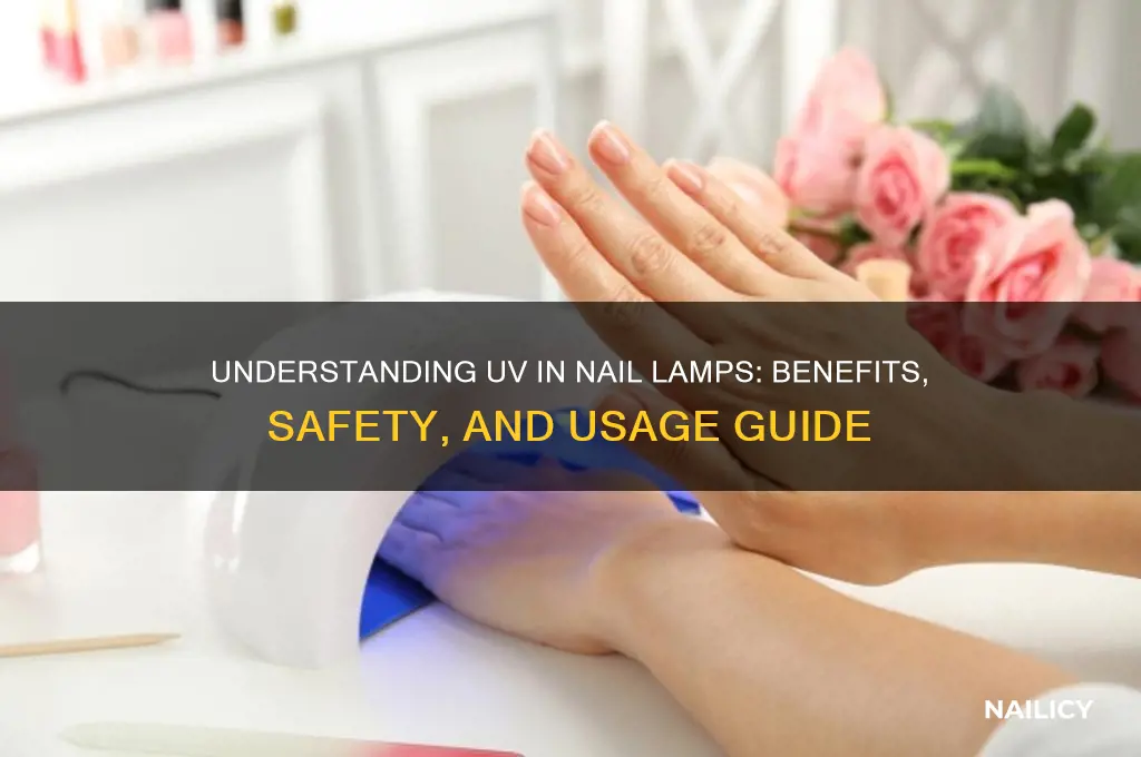 what is the uv of a nail lamp