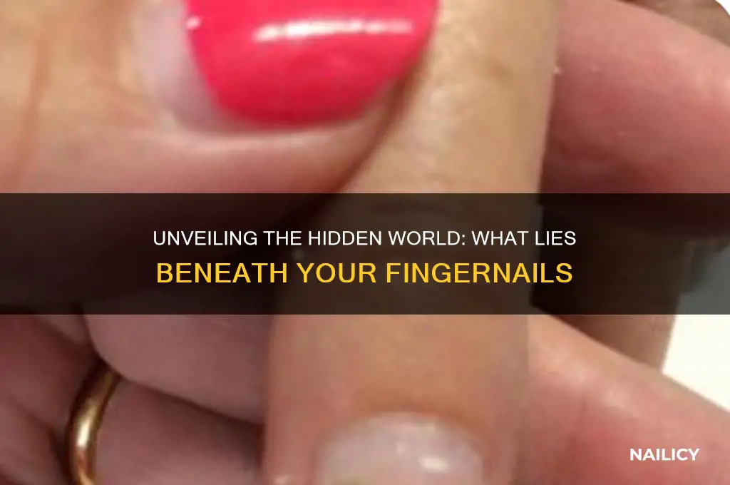 what is under a nail