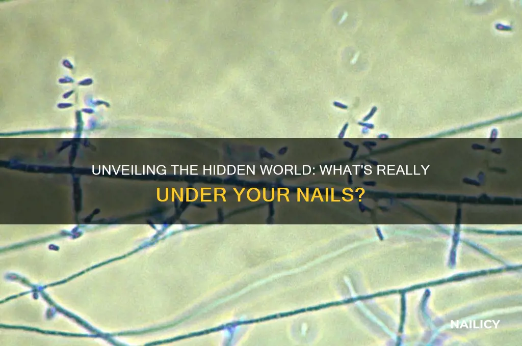 what is under my nails