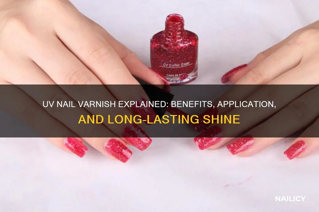 what is uv nail varnish