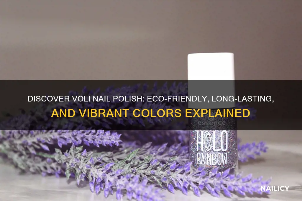 what is voli nail polish