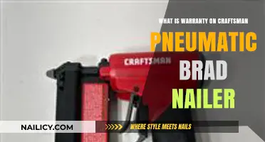 Craftsman Pneumatic Brad Nailer Warranty Explained: Coverage and Benefits