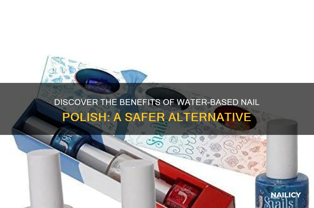 what is water based nail polish