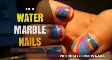 Discover the Art of Water Marble Nails: A Trendy DIY Guide