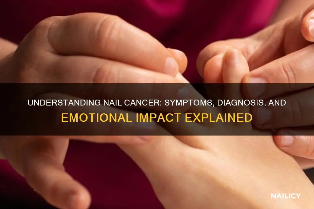 what it feels nail cancer