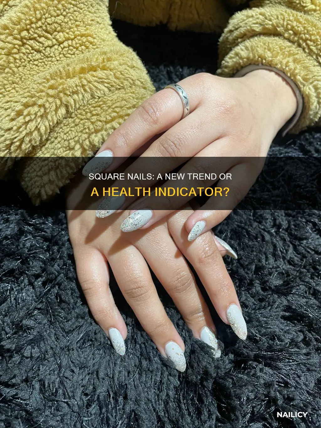 what it mean when nails are becoming square