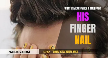 The Significance of Men Painting Their Fingernails