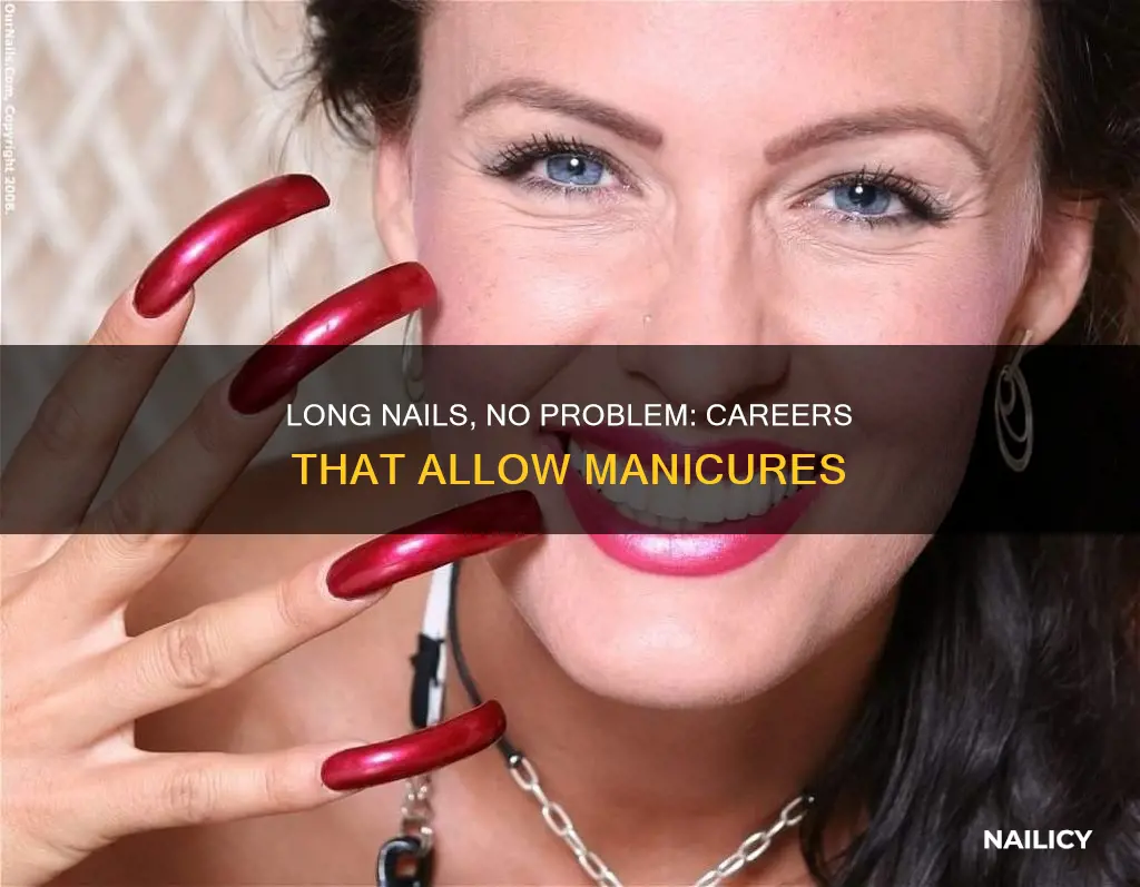 what jobs allow long nails