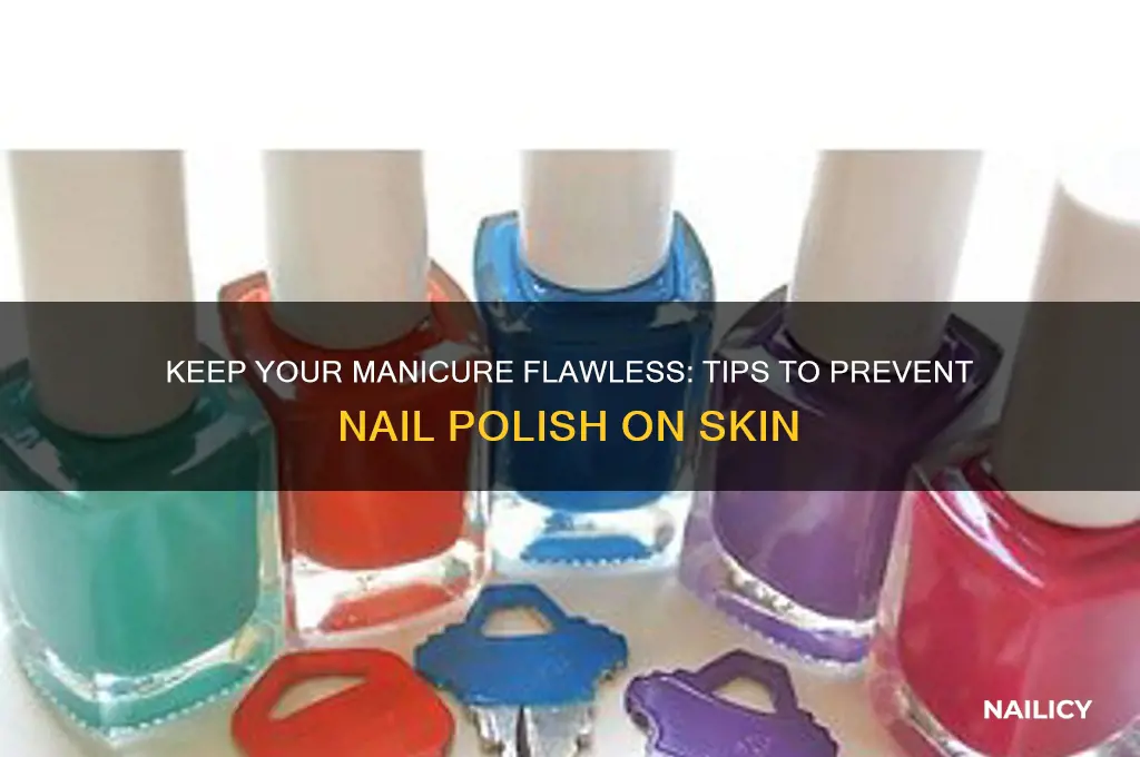 what keeps nail polish off skin