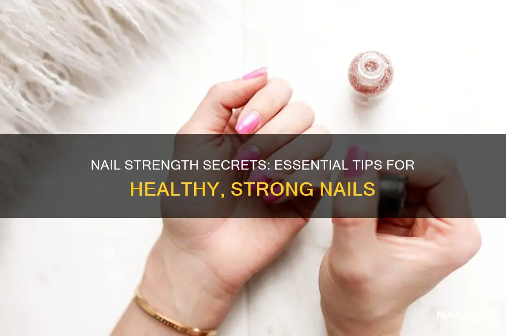 what keeps nails strong