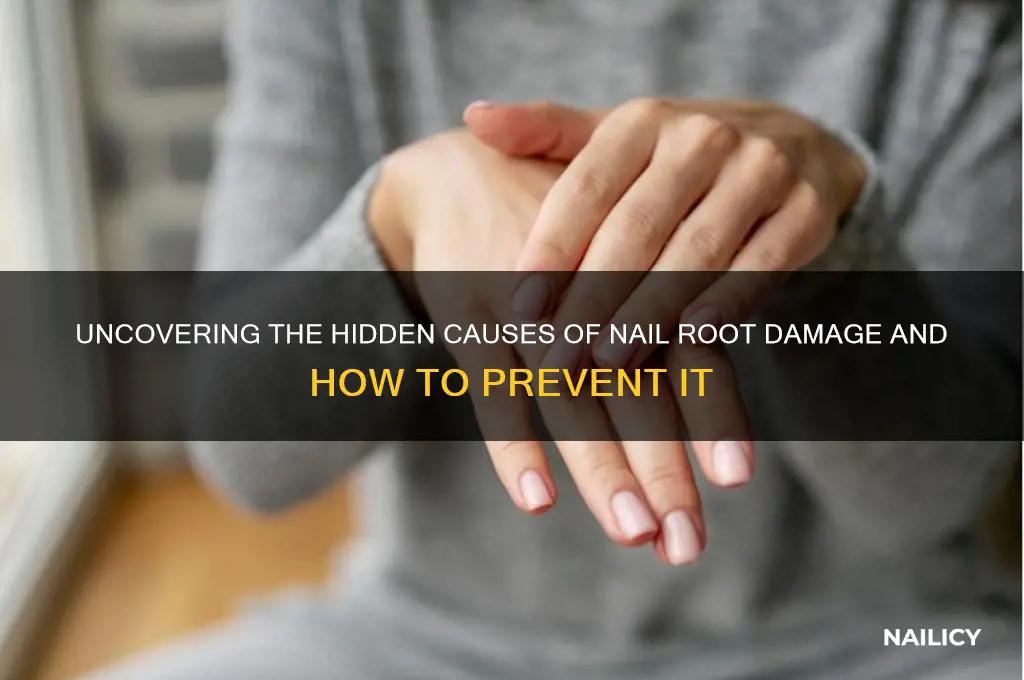 what kills the root of a nail